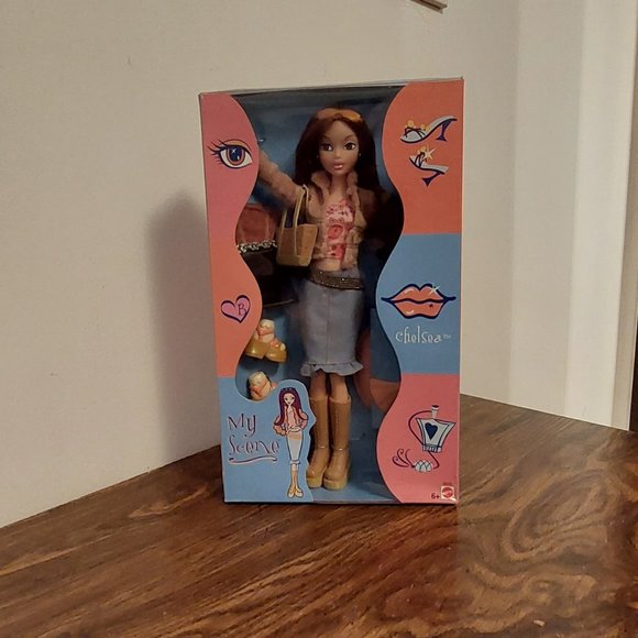 MY SCENE BARBIE DOLL CHELSEA ORIGINAL FIRST WAVE 2002